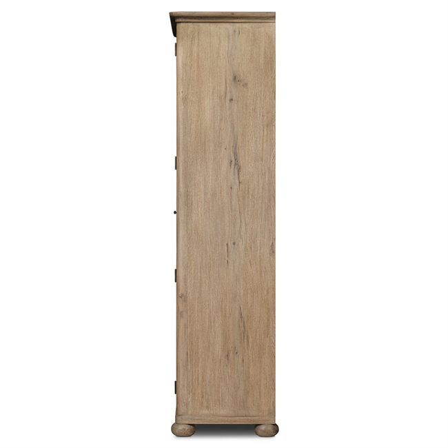 63" Wide - Sussex Drifted Oak Wide Cabinet