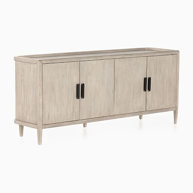75" Mahogany Wood Buffet