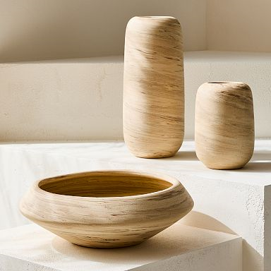 Ceramic Marbled Decorative Bowl
