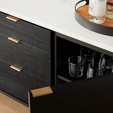 63" - Parker Marble Buffet