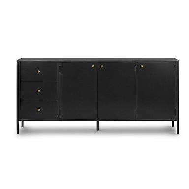 74" Bronzed Iron Buffet