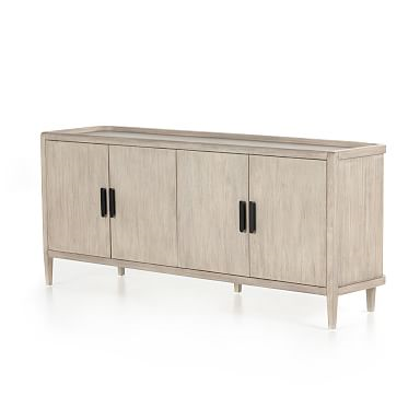 75" Mahogany Wood Buffet