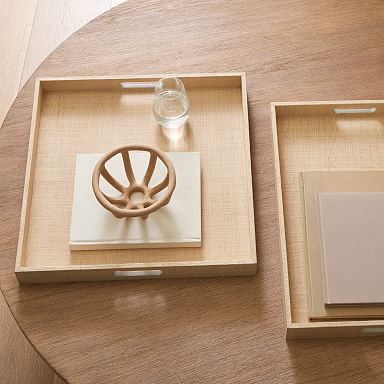 Woven Linen Tray