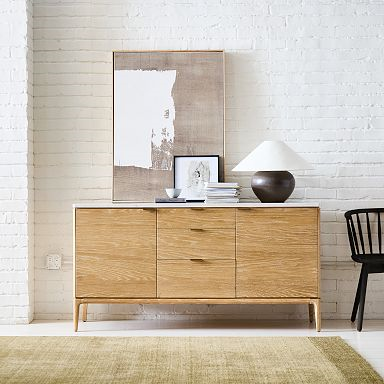 63" - Parker Marble Buffet