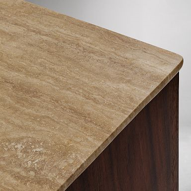 64" Amalthea Travertine Buffet