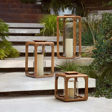 Mango Wood Lanterns