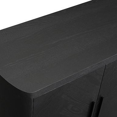 71" Anatola Herringbone Rounded Sideboard