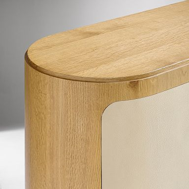 84" Danica Oval Shagreen Sideboard