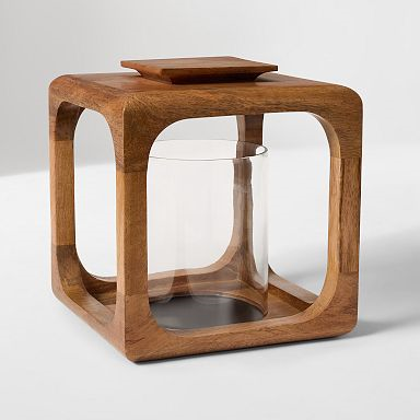 Mango Wood Lanterns