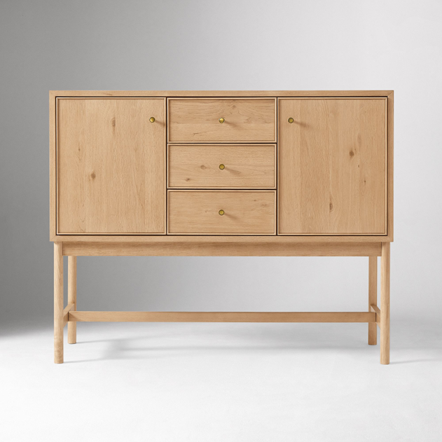 50" Wide - Siobhan Oak Tall Sideboard