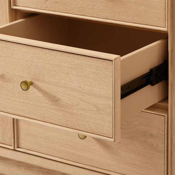 50" Wide - Siobhan Oak Tall Sideboard
