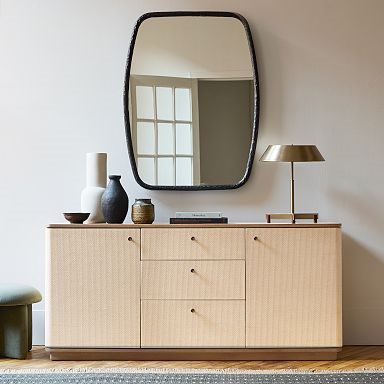 60" Camille Grasscloth Buffet