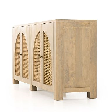 78" Cane Arches Buffet