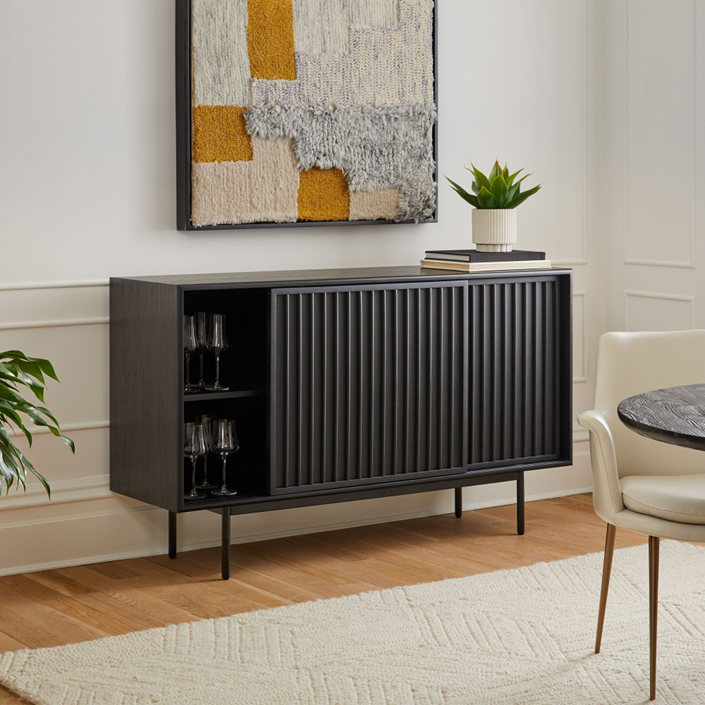60" Wide - Slatted Buffet