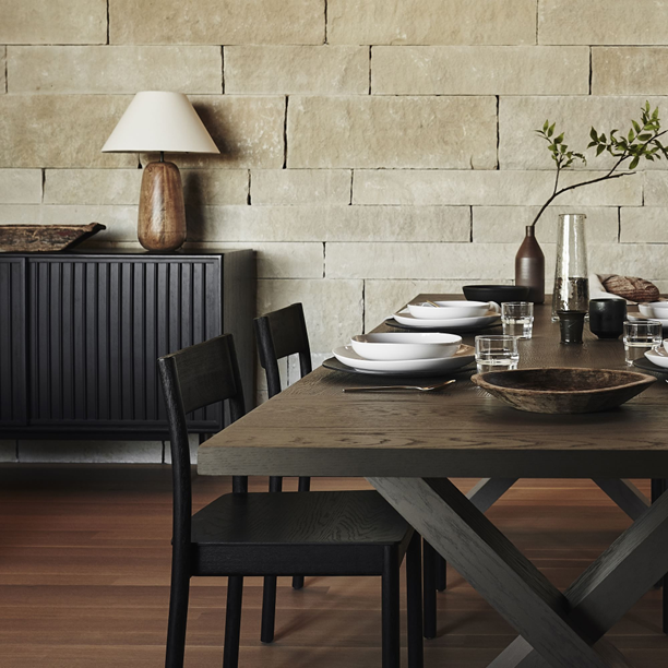 60" Wide - Slatted Buffet