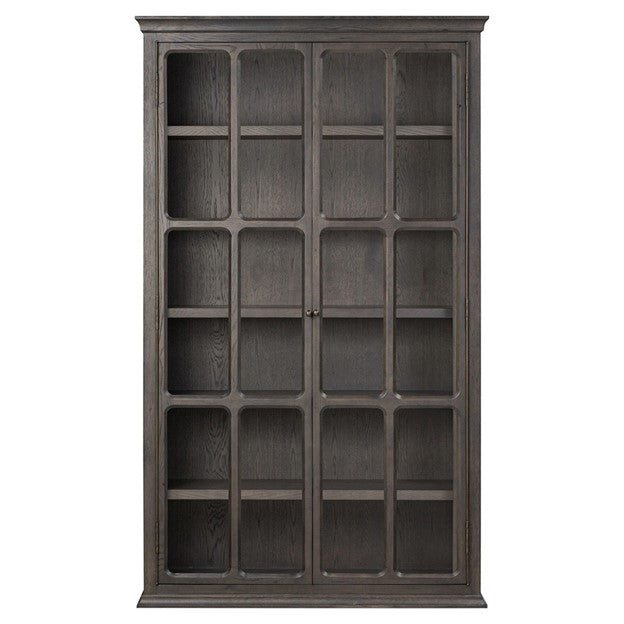 Dawson Updated Traditional Smoked Black Oak Cabinet