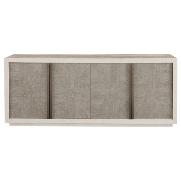 80" Cath Modern Classic Two-Toned Grey Wood Sideboard Buffet