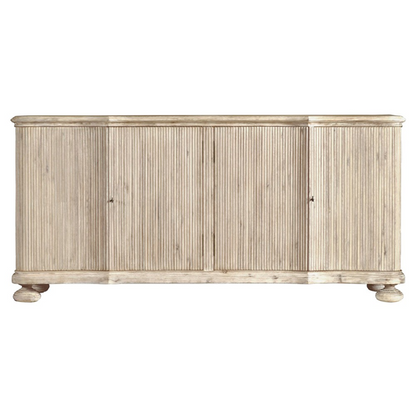 72" Gabriel Updated Traditional Washed Acacia Wood Buffet