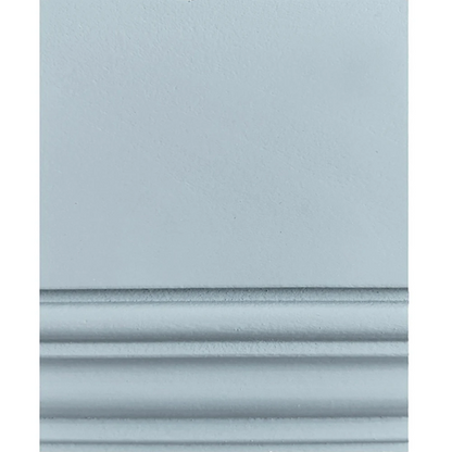 82" Wide - Faith Updated Traditional Light Blue Wood Hutch