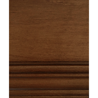 82" Wide - Faith Updated Traditional Pecan Brown Wood Hutch