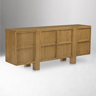 74" Dorthea Oak Sideboard