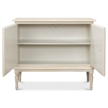 42" Wayne French Country Beige Wood Sideboard