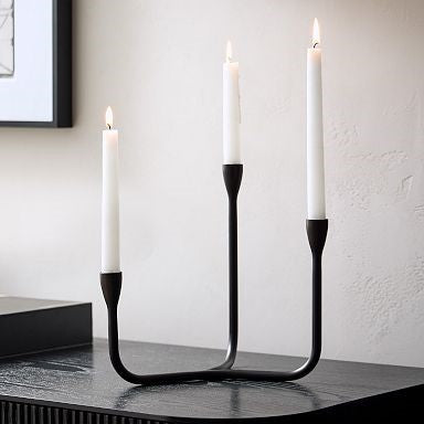 Kuba Metal Taper Centerpiece