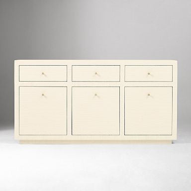 60" Mayson Painted Grasscloth Buffet