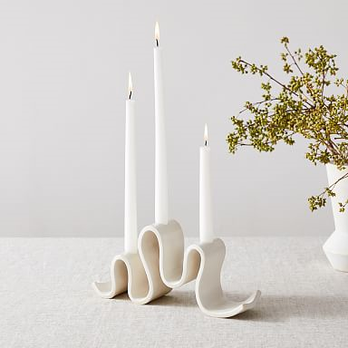 Virginia Sin - White Wyat Candelabra