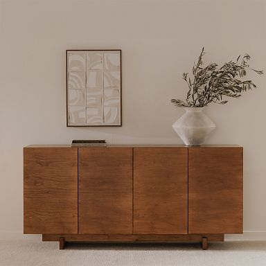 74" Gotham Solid Wood Sideboard