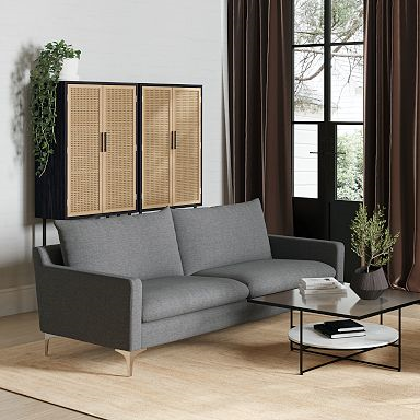 68" Tall Woven Cabinet