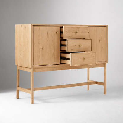 50" Wide - Siobhan Oak Tall Sideboard