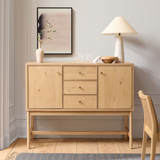 50" Wide - Siobhan Oak Tall Sideboard