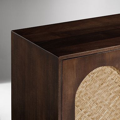 66" Despina Cane Arched Sideboard