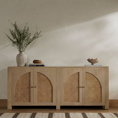 78" Cane Arches Buffet