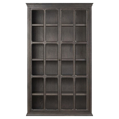 Dawson Updated Traditional Smoked Black Oak Cabinet