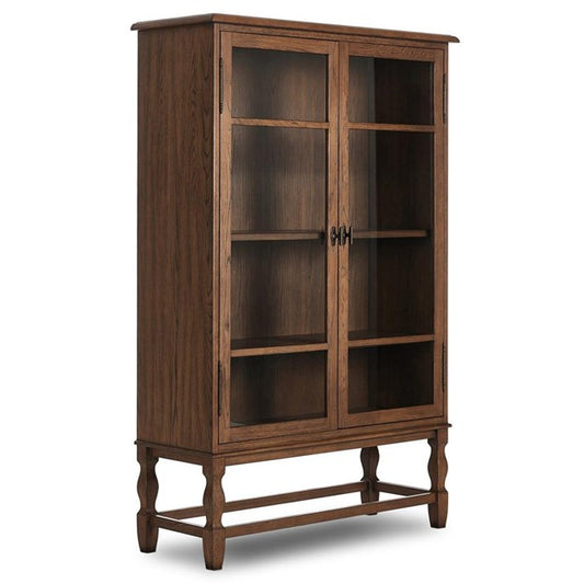 Finley Fawn Oak Cabinet